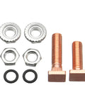 Starter Solenoid Repair Kit For Your Ride High Performance Auto Spare Parts 228000 6660 Compatible Fix And Rebuild Plunger Contacts Easy Install DIY Friendly For Mechanic Shops. brass bolts, nuts, washers, and O-rings