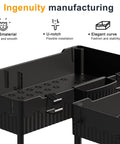 Total Game Changer Two Pack Under Sink Cabinet Organizer Rack With Sturdy Hooks and Hanging Cup for flexible installation and stability.