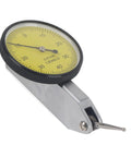 Dial Test Indicator Kit 0.01mm Precision Lever Dial Gauge With Aluminum Case High Visibility Yellow Scale 360 Degree Rotating Bezel