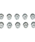 10 Pcs Bike Brake Pinch Bolts For V-Brake And Cantilever Systems, Heavy Duty Steel Cable Fixing Screws, Wire Fasteners Replacement Parts For Secure Cable Connection And Rock Solid Braking, 10-piece steel set