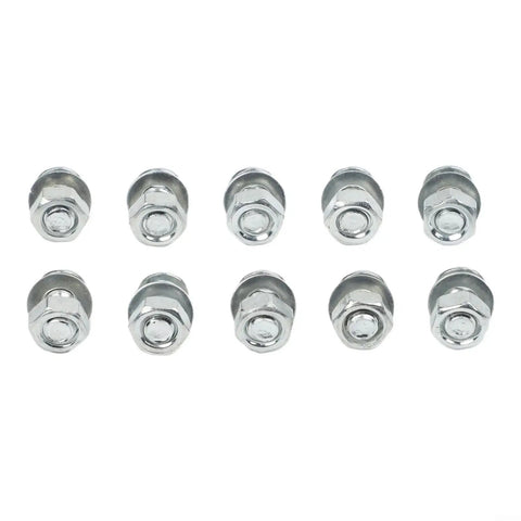 10 Pcs Bike Brake Pinch Bolts For V-Brake And Cantilever Systems, Heavy Duty Steel Cable Fixing Screws, Wire Fasteners Replacement Parts For Secure Cable Connection And Rock Solid Braking, 10-piece steel set
