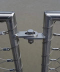 Hella Tough M6 X 110mm Hex Bolts Forged From 304 Stainless Steel Top Shelf Hexagon Fasteners 5 Pack securing railing post.