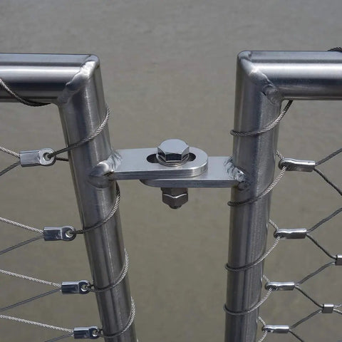 Hella Tough M6 X 110mm Hex Bolts Forged From 304 Stainless Steel Top Shelf Hexagon Fasteners 5 Pack securing railing post.