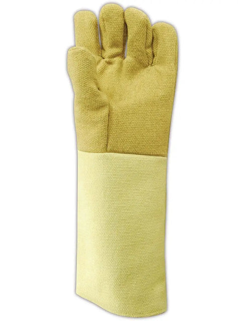 Extra Heavyweight Kevlar PBI Blend High Heat Work Gloves For Men Size Large One Pair Durable Abrasion Resistant Safety Gear For Extreme Hot Work