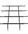Heavy Duty Bed Slats Center Support System Featuring Tough As Nails Steel Cross Rails, adjustable design for Full, Queen, King sizes.