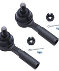 6 Piece RWD Front End Kit With Front Wheel Hub And Bearing Assembly And Inner And Outer Tie Rods For 2009 2012 GMC Canyon And Chevy Colorado Coil Suspension With ABS Fits 16mm Thread Tie Rods Only