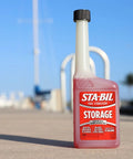 Storage Fuel Stabilizer For Long Term Fuel Freshness And Engine Protection Keeps Gasoline Fresh Up To 24 Months bottle