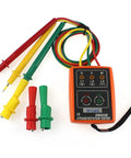 Three Phase Rotation Tester With LED Indicator And Buzzer Handy Pro Grade Tool Accepts 60V To 600V AC 20 Hz To 400 Hz Compact meter
