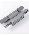 FX2 60 3D Rebated Concealed Door Hinges Zinc Alloy Hidden Entrance Door Hinges for Interior and Exterior Doors Heavy Duty Adjustable Cup