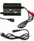 24V 10A Floor Scrubber Charger With SB120 Red Connector For Lead Acid Wet AGM Deep Cycle Batteries with power cords