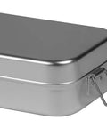 Mess Tin With Handle Lightweight Aluminum Camp Cookware For Backpacking Compact Gear 7.9 By 5 By 2.75 Inches Rectangle Shape