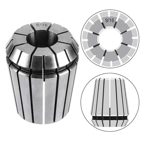 Heavy Duty Er20 Spring Collet Chuck For CNC Milling And Engraving Machine with 9/16 inch size and precision grip.