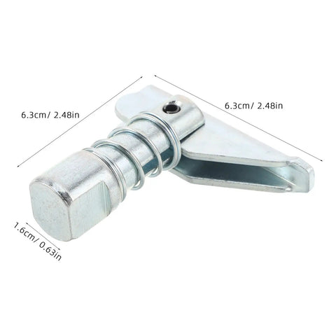 Heavy Duty Forklift Limit Fixed Pin 3 Pack Lock Pin With Spring Loaded Plunger For Secure Fork Attachment Replacement On 3 Ton Industrial Forklifter Truck To Keep Your Gear Locked And Ready