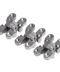 3 Pack Concealed Barrel Door Hinges With 180 Degree Swing Zinc Alloy Auto Close For Cabinets Cupboards Wood Boxes Easy Install