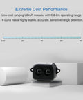 LiDAR Range Finder Sensor Module For Drones And Robots, Single Point Micro Ranging 0.2 To 8m Using TOF Tech on display