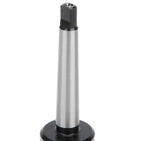 ANKROYU taper drill sleeve with black square drive top and silver steel body mounted on a black base