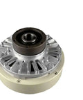 5Kg Hollow Shaft Magnetic Powder Clutch With Winding Brake For Tension Control In Bagging Printing Packaging And Dyeing Machines Afterburner Style FL50B1, front view