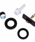 Heavy Duty CV Axle Bearing Puller Seal Kit With 8 Inch Clamshell Steel Construction For 2005 through 2018 Models Ensures Perfect Fit And Easy Removal Of Stubborn Parts No Mess For DIY Guys Who Want Fast Rides Saving Serious Money Available Now, black seal rings and puller tool parts
