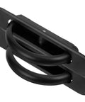Modern Concealed Cabinet Handles 2 Pack For Kitchen Drawers And Cupboards Hidden Recessed Door Pulls in black finish