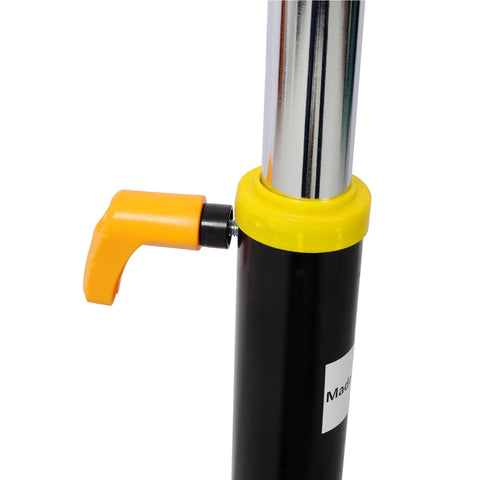 Dead Nuts Stable Single Roller Stand Heavy Duty Material Support For Table Saw And Planer With Four Leg Base Handling Up To 170 Pounds For Smoother Wood Projects