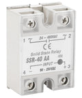 Solid State Relay Module For Industrial Control Panels And HVAC With Pro Grade Zero Cross AC To AC Switching Technology 40A 90 250 VAC Input And 24 480 VAC Output For Smooth Motor And Heater Switching