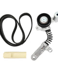 Get Your Ride Runnin Smooth With This Serpentine Belt Drive Kit Including Belt Tensioner Assembly And Pulley Replacement For Toyota Corolla CHR And Scion iM 2014 Through 2020 1 Point 8 Liter Engine Block Use Parts 90916 02609 Today. Serpentine belt and tensioner assembly kit