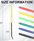 Six Piece 7.1 Inch Hardness Tester Checker File Set HRC40 Through HRC65 With Color Coded Handles And Oxford Cloth Storage Bag