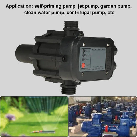 Automatic Water Pressure Controller Switch 220V for Self Priming Pumps and Jet Pumps with Auto On Off Function