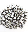 Nylon Insert Hex Lock Nuts Size 10 32 304 Stainless Steel Self Locking Fasteners Pack Of 50 for industrial use