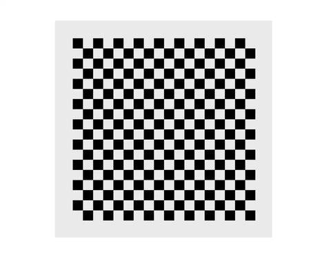 Checkerboard Lens Focus Calibration Board With 18x18 Blocks And 100mm Square Aluminum Oxide Glass Base, Optical Calibrator