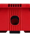 Gutsy Modular Tool Tray For Tradesmen Heavy Duty Plastic Organizer in red, with ergonomic handle and rugged design for easy storage.