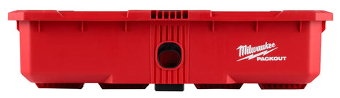 Gutsy Modular Tool Tray For Tradesmen Heavy Duty Plastic Organizer in red, with ergonomic handle and rugged design for easy storage.