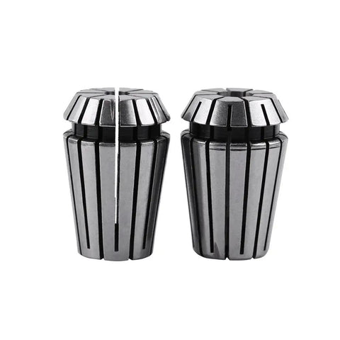 Two er20 collets from 15 Piece Spring Collet Set For CNC Milling Lathe Workholding Er20 Size.