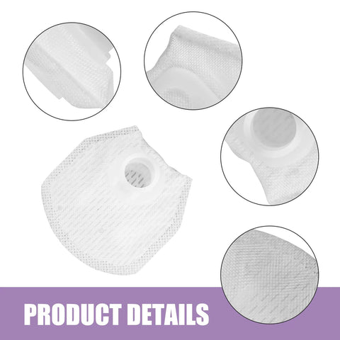 Close-up view of 3 Pack Fuel Pump Strainer Filter For Suzuki Vehicles OEM Replacement 15420-05H00 showing mesh material and details