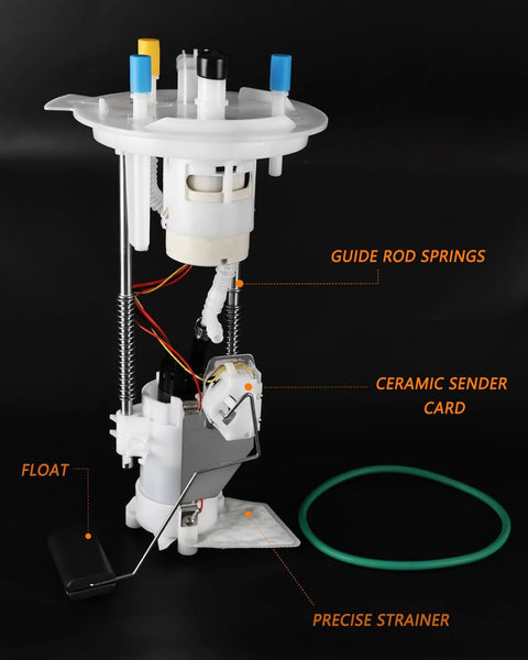 Side view of Electric Fuel Pump Module Assembly For Ford F150 2004-2008 V6 4.2L V8 4.6L 5.4L And Lincoln Mark LT 2007-2008 V8 5.4L
