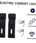 4 Pack Flexible Rubber Draw Latch Concealed Keeper For Cargo Boxes Coolers And Boat Compartments Secure Storage Installation Over Center Boat Door Latch Built Tough Lightweight And Corrosion Resistant No Fuss shown with components and features.