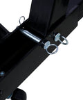 Close-up view of Heavy Duty 2 Ton Folding Engine Hoist Cherry Picker Shop Crane's reinforced frame and locking pins.