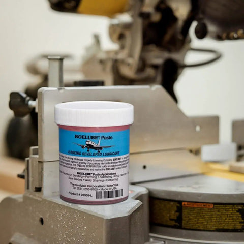 Boss Grade Synthetic Lubricant Paste For MQL Metalworking Industrial Pink Hard Paste Multi Use 4 Oz beside machinery