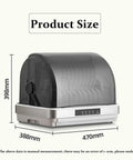 Savage Clean 42L Portable Desktop Tableware Sanitizer Cabinet With Four Speed UV Drying And Hot Air Cycle For Kitchen Countertop, size 388mm x 470mm x 398mm.