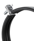 Built Tough Heavy Duty Galvanized Pipe Hanger With Rubber Clamp For PVC And Metal Pipes, Conduit Mounting Bracket, Wall Mount Tube Clamp, Rigid Conduit Holder, Pipe Attachment Hanger For Ducts And Drain Lines, rubber-lined clamp