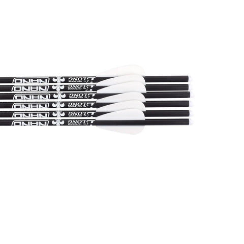 16 Inch Mini Crossbow Arrows Carbon Bolts Set Of Six For Pistol Crossbows Micro Diameter Design For Superior Penetration