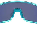 Fresh Pink Mirror Safety Glasses Featuring Soft Coral Glow CoInjected Frame With Smooth Adjustable Wire Nose Pads For Killer Comfort and Slick All Day Protection, front view.