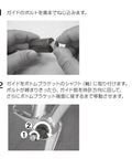 Hands using Bottom Bracket Tool For Internal Type 20 Grooves That Fits Cartridge BB Easy Install And Removal Pro Grade Bike Maintenance.