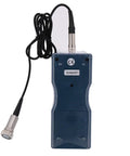 Digital Vibration Meter Vibrometer for Moving Machinery, Velocity Range 0.01 to 199.9 Millimeters Per Second, On Site Vibration Measurements, ISO 2954 Compliant, Detects Out of Balance and Misalignment, for Quality Control and Predictive Maintenance. handheld sensor with cable
