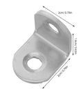 L Bracket For Wooden Surfaces Thickened Mending Plate 40 Piece Stainless Steel 90 Degree Right Angle Corner Brace With Screws