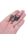 DIY Sewing Machine Tension Spring Replacement Kit 60 Pcs Steel Thread Tension Assembly For Smooth Stitching Easy Install Fits Fabric Crafts And Heavy Duty Machines 1.8cm Handle Length Repair Parts, steel springs in hand