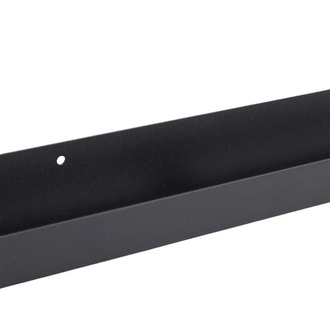 Close-up of Rock Solid Wall Mounted Trigger Bottle Holder Rack For Garage Workspace And Mobile Detailing Cart With Heavy Gauge Coated Steel Frame.