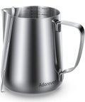 32oz Milk Frothing Pitcher With Latte Art Pen For Espresso Machines And Coffee Bar Stainless Steel Milk Jug Steamer Frother Cup