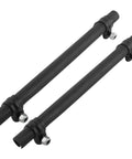 Six Piece Front Inner And Outer Tie Rod Ends With Adjusting Sleeves For Ford Crown Victoria Lincoln Town Car Mercury Grand Marquis 1995 1996 1997 1998 1999 2000 2001 2002 Replacement Kit ES3494 ES3495 ES3311 black steel tie rods