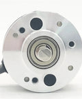 Front view of Top Notch Incremental Encoder With Flexible PPR Range From 600 To 3600 For Precise Motion Sensing In Industrial Machinery